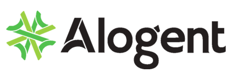 company logo of Alogent | software partner supported by Lanvera, bank statement outsourcing company